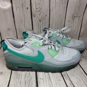 PRE LOVED Nike Air Max Terrascape 90 Aura Washed Teal Men’s 10- DM0033 400